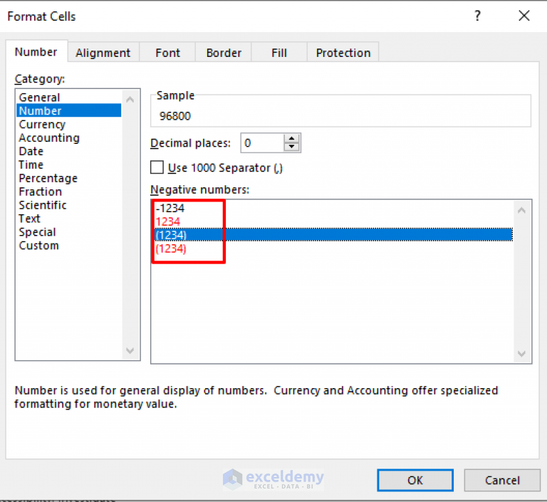 how-to-show-negative-numbers-in-excel-4-quick-tricks