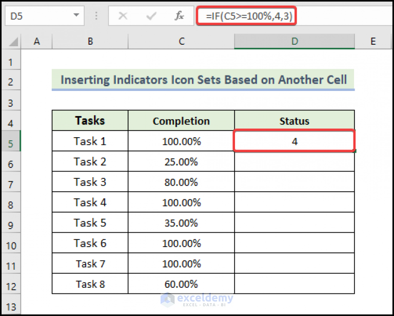 Excel Conditional Formatting Icon Sets Based On Another Cell