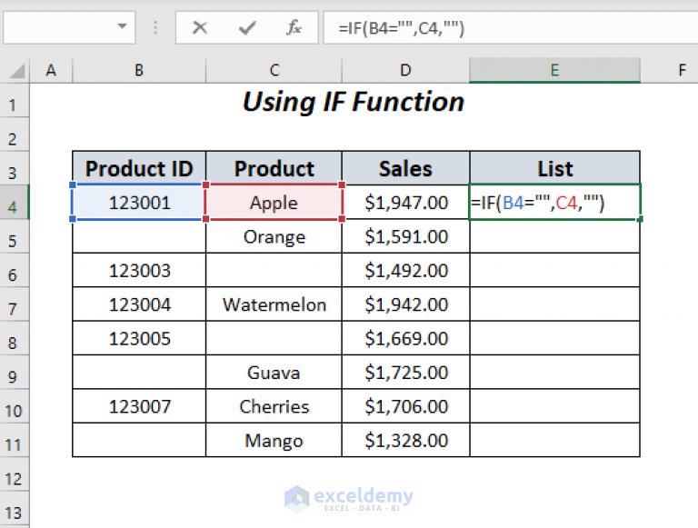 how-to-skip-to-next-cell-if-a-cell-is-blank-in-excel-5-easy-ways