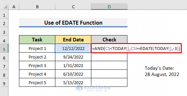 how-to-find-if-date-is-within-3-months-in-excel-5-easy-ways