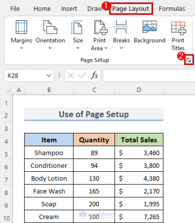 How To Repeat Rows At Top In Excel 3 Suitable Ways 5616