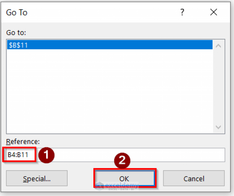 How to Select Column to End of Data in Excel (3 Easy Methods)