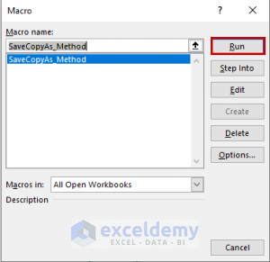 How to Save a Copy as XLSX Using Excel VBA (5 Suitable Ways)