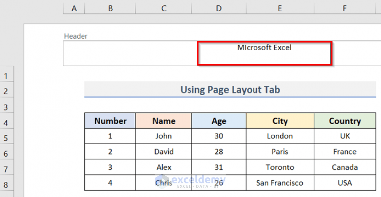 how-to-add-header-in-excel-5-quick-methods-exceldemy