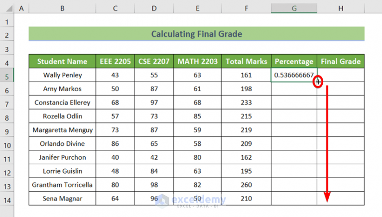 how-to-calculate-final-grade-in-excel-with-easy-steps