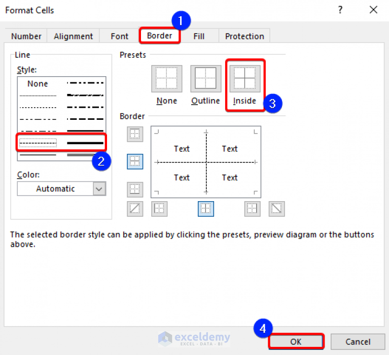 How to Change Gridlines to Dash in Excel (with Easy Steps)