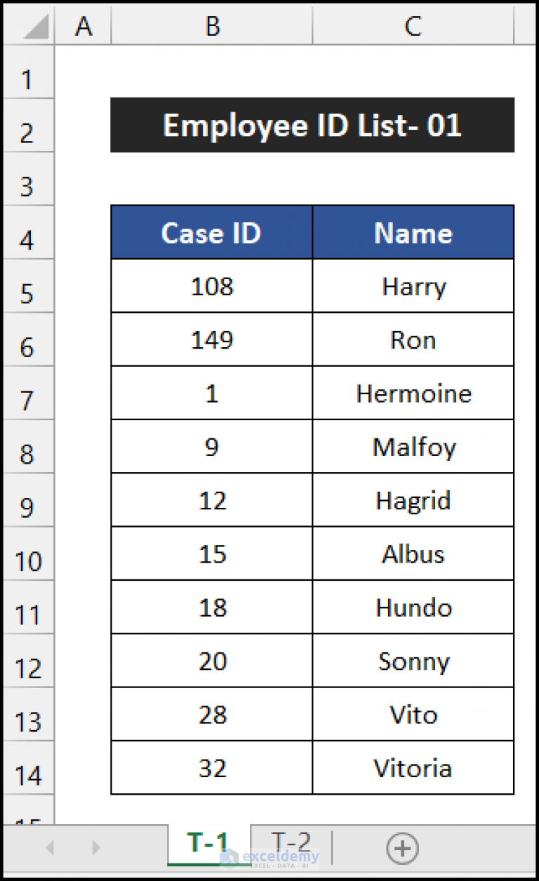 how-to-compare-two-excel-sheets-to-find-missing-data-7-ways