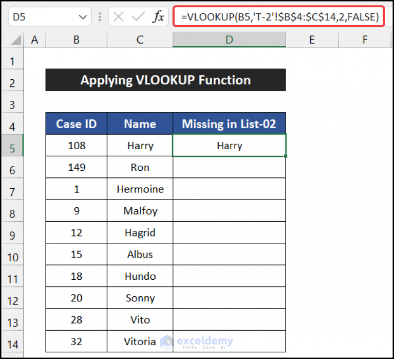 how-to-match-data-in-two-excel-sheets-using-vlookup-cellularnews