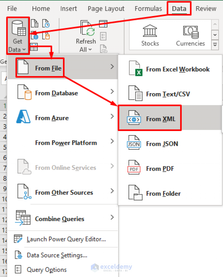 How To Convert Large XML To Excel (2 Effective Ways)