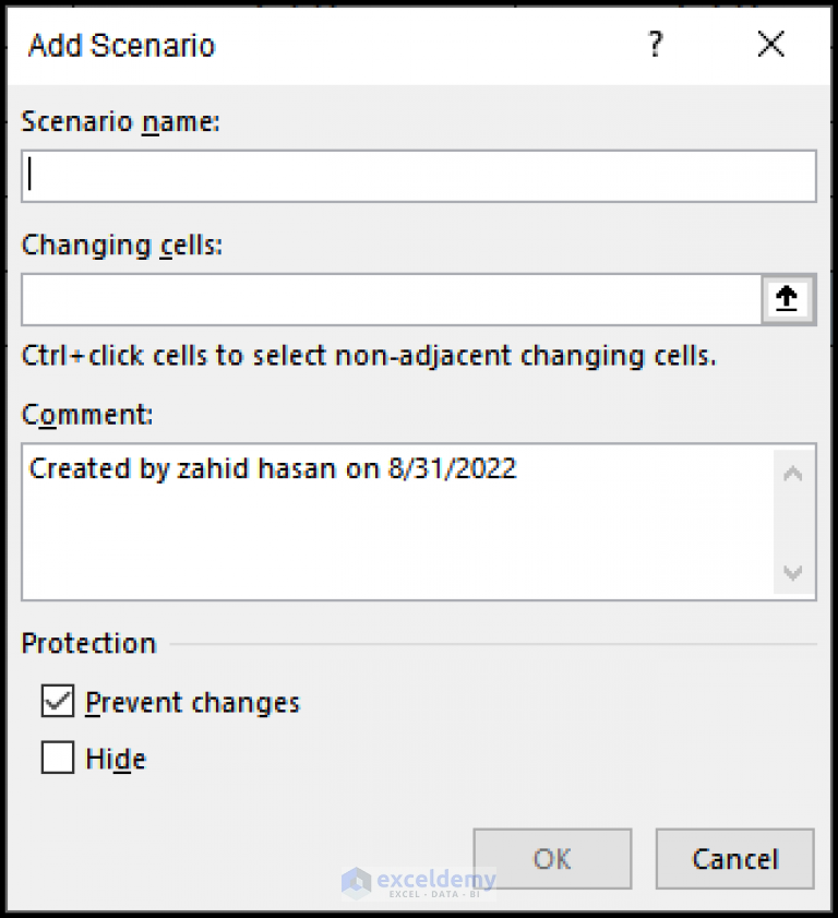 how-to-create-a-scenario-summary-report-in-excel-2-easy-ways