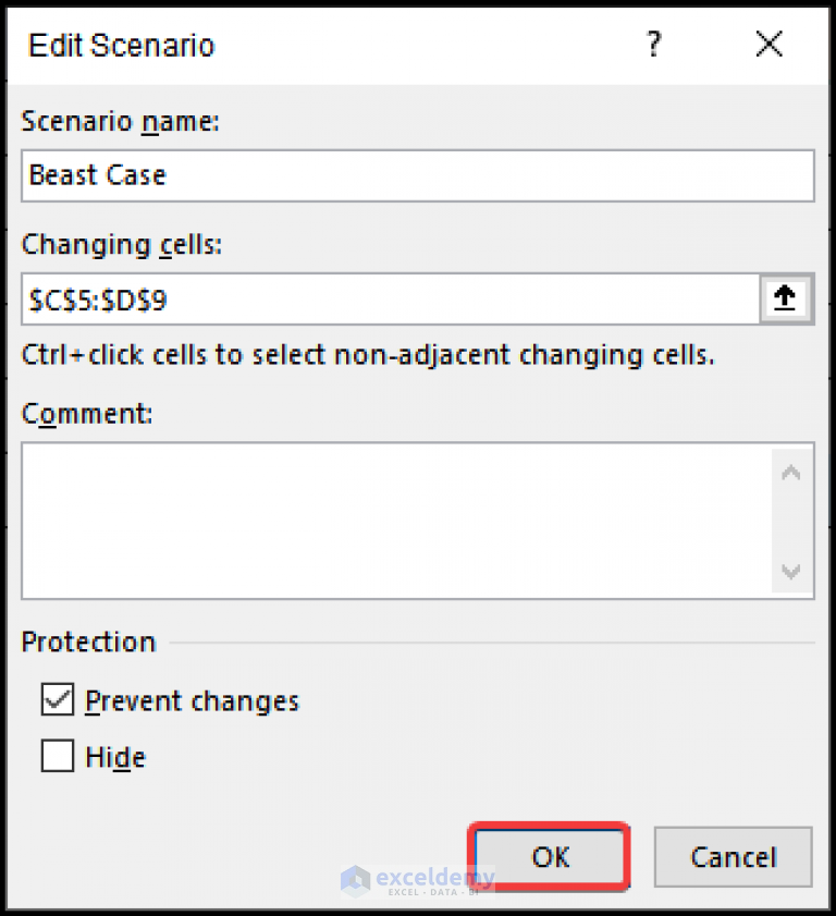 how-to-create-a-scenario-summary-report-in-excel-2-easy-ways