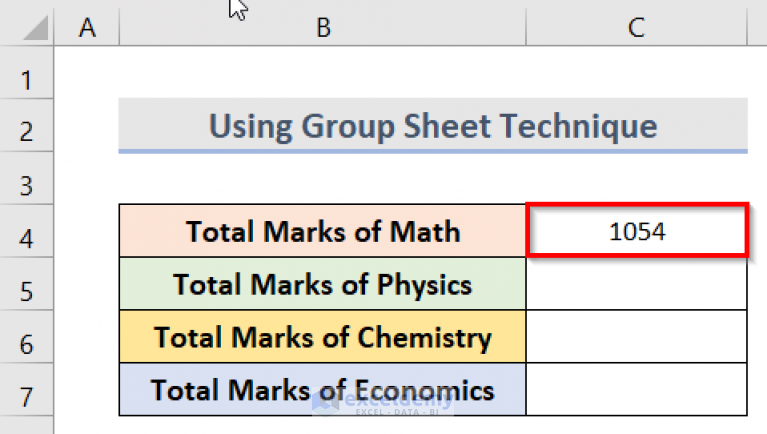 how-to-create-a-summary-sheet-in-excel-4-easy-ways