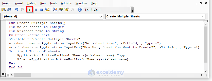 How To Create Multiple Sheets With Same Format In Excel 4 Ways 