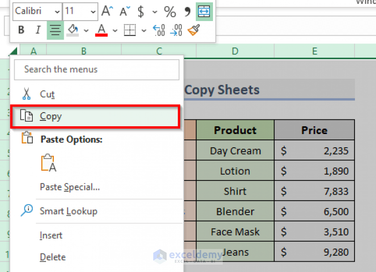 How To Create Multiple Sheets With Same Format In Excel (4 Ways)