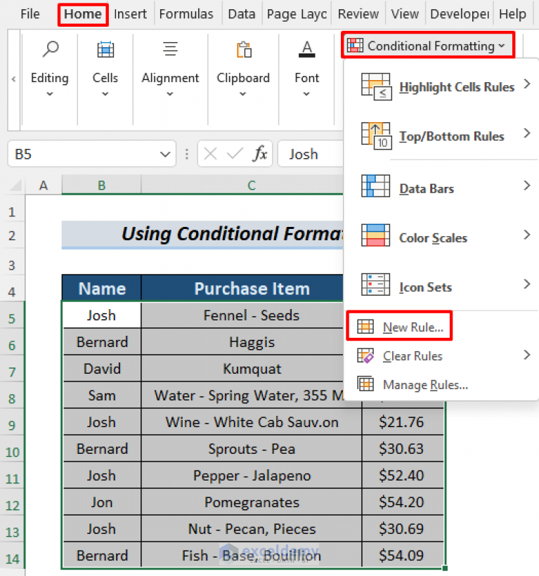 how-to-find-repeated-cells-in-excel-4-easy-ways