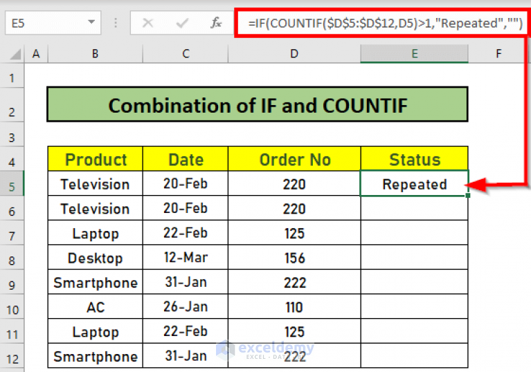 how-to-find-repeated-numbers-in-excel-5-easy-methods