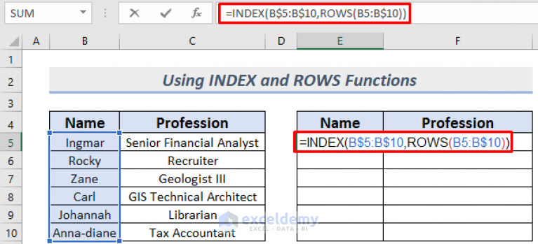 how-to-flip-data-vertically-in-excel-4-quick-methods