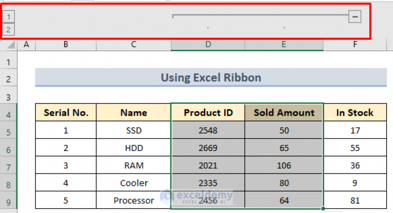 how-to-group-and-hide-columns-in-excel-3-easy-methods