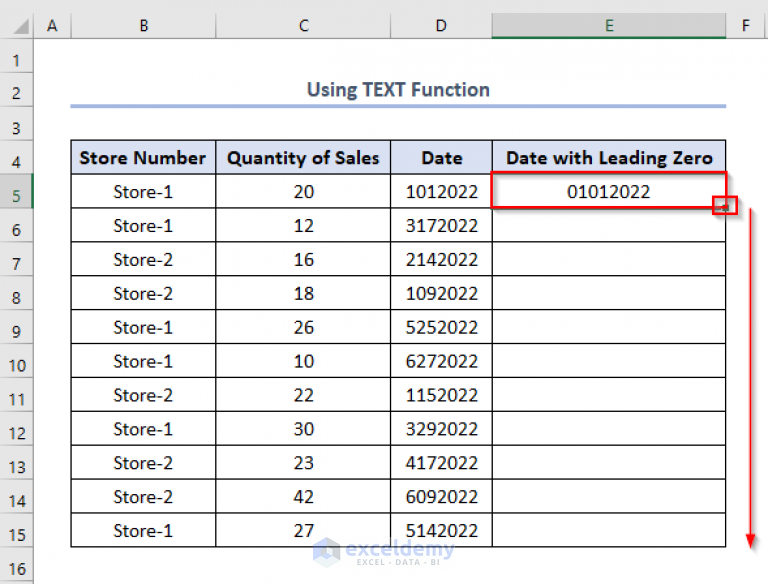 how-to-keep-leading-zero-in-excel-date-format-9-quick-ways