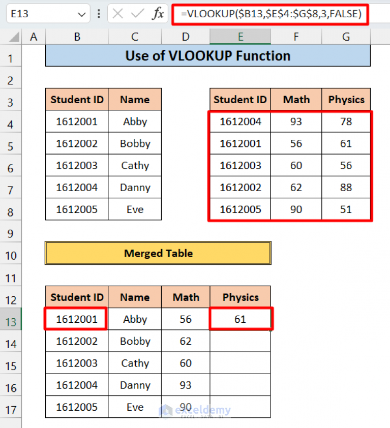 how-to-merge-datasets-in-excel-5-easy-methods-exceldemy