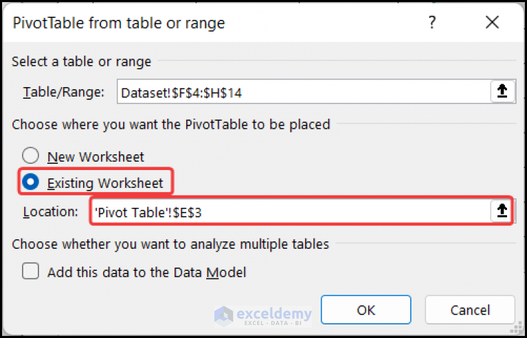 How To Merge Two Pivot Tables In Excel With Quick Steps 7688