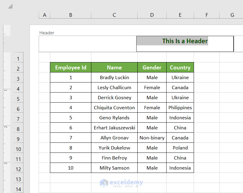 how-to-move-header-in-excel-with-easy-steps-exceldemy