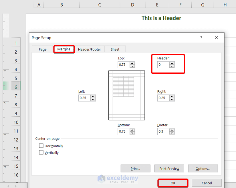 How To Move Header In Excel with Easy Steps ExcelDemy