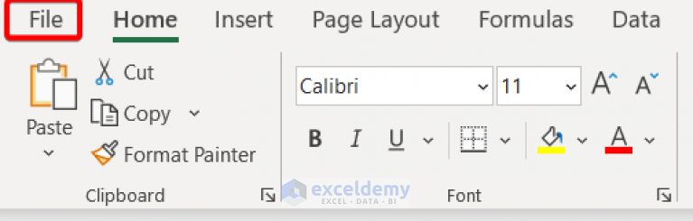 How to Remove Page Number from Page Break Preview in Excel