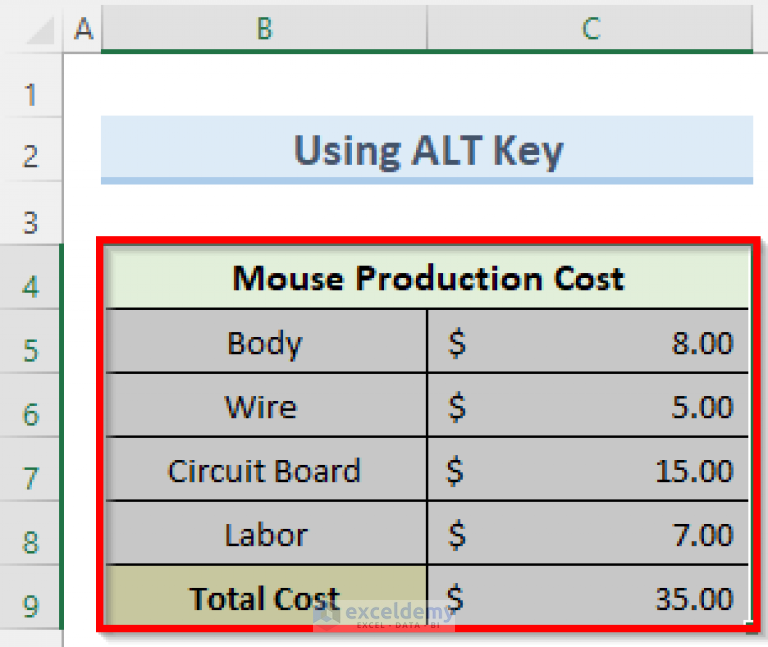  How To Select Visible Cells In Excel 5 Quick Tricks ExcelDemy