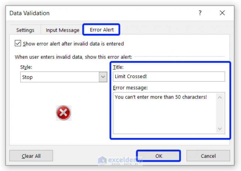 How to Set Character Limit in Excel ExcelDemy