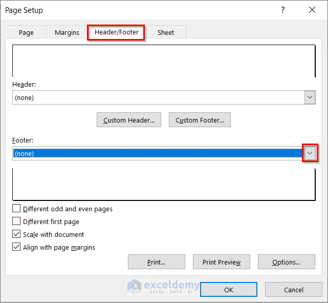 How To Show Page Number In Excel Background (2 Ways)