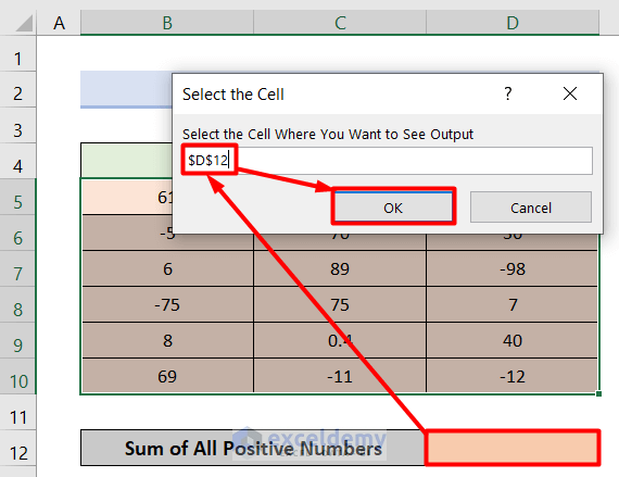 How To Sum Negative And Positive Numbers In Excel 2 Methods ExcelDemy