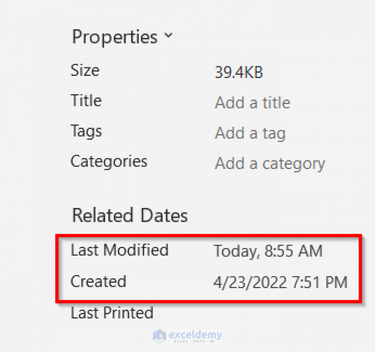 How To Insert Last Modified Date And Time In Excel Cell