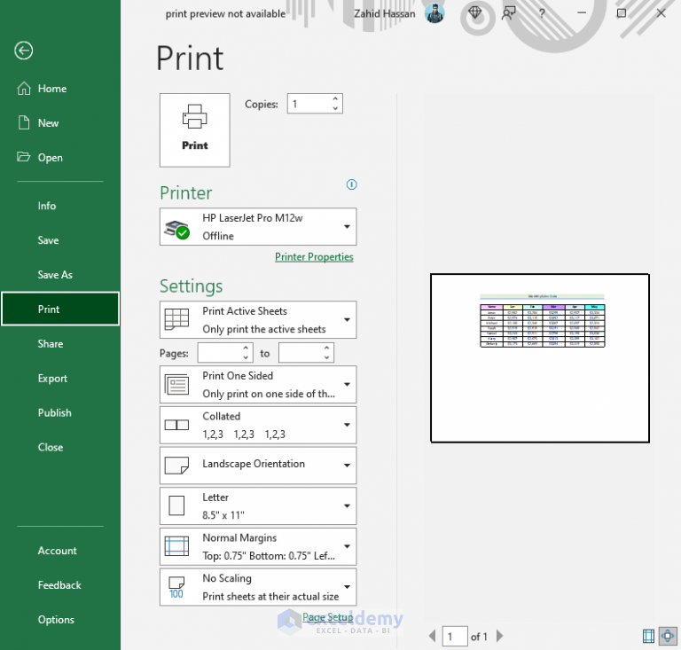 fixed-print-preview-not-available-in-excel-exceldemy