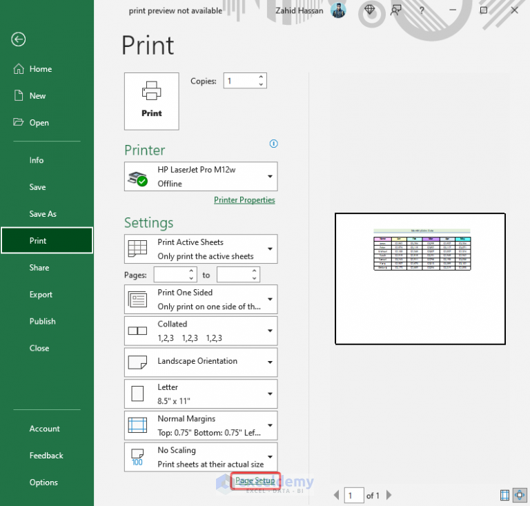 fixed-print-preview-not-available-in-excel-exceldemy