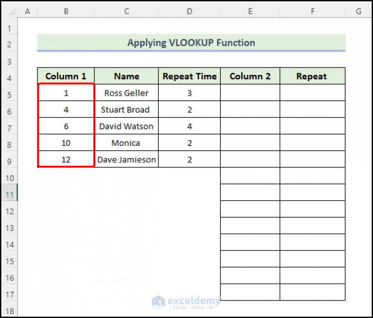 how-to-repeat-rows-in-excel-based-on-cell-value-4-easy-ways