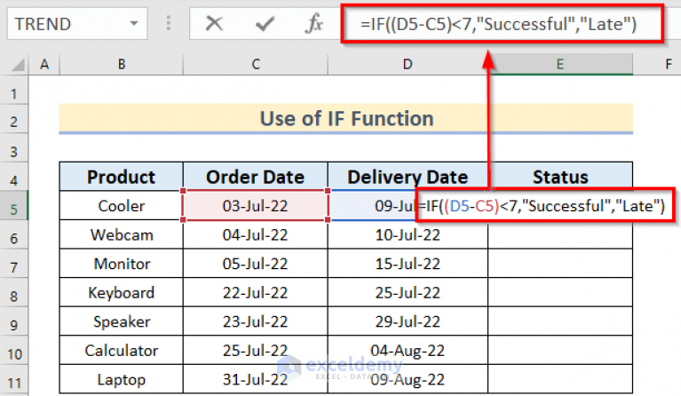 check-if-date-is-within-7-days-of-another-date-in-excel-7-ways