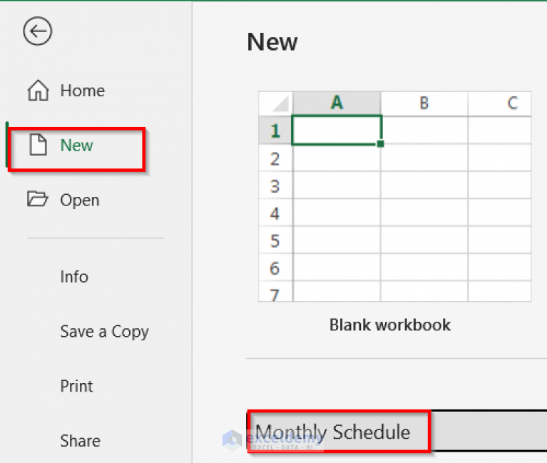 how-to-create-a-monthly-schedule-in-excel-3-simple-ways