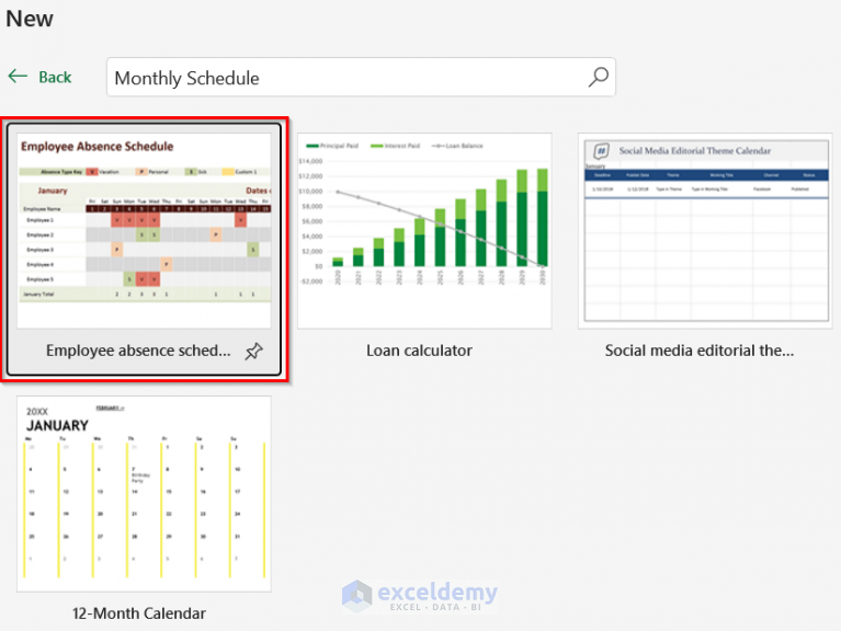 how-to-create-a-monthly-schedule-in-excel-3-simple-ways