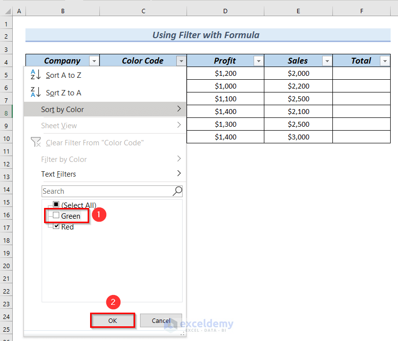 how-to-sum-visible-cells-with-criteria-in-excel-5-easy-methods