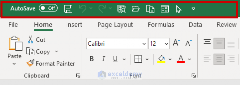 Basic Terminologies Of Microsoft Excel - ExcelDemy