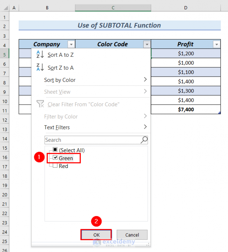 how-to-sum-visible-cells-with-criteria-in-excel-5-easy-methods