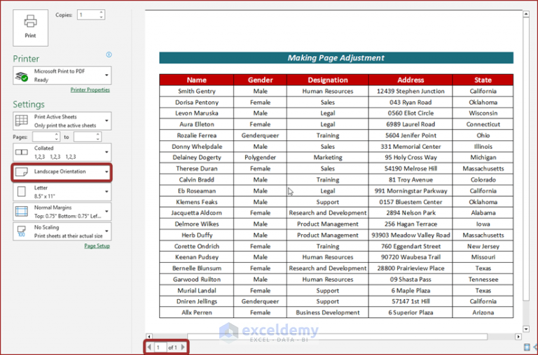 How To Make An Excel Spreadsheet Print Bigger