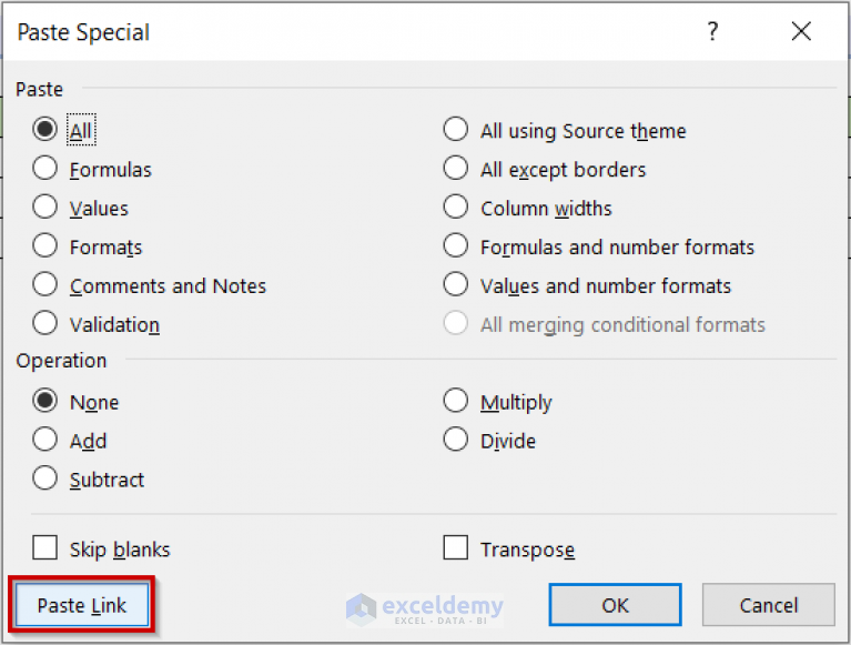 how-to-link-excel-data-across-multiple-sheets-7-easy-ways