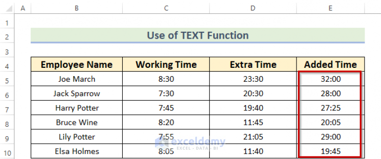 adding-hours-and-minutes-in-excel-4-suitable-methods