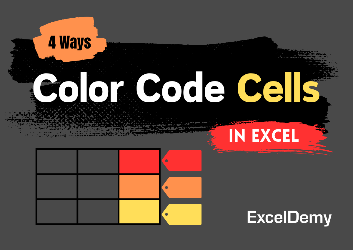 How To Color Code Cells In Excel 3 Methods Exceldemy 9003