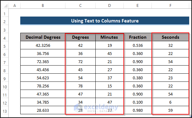 conversion-of-decimal-degree-to-degrees-minutes-seconds-in-excel-what