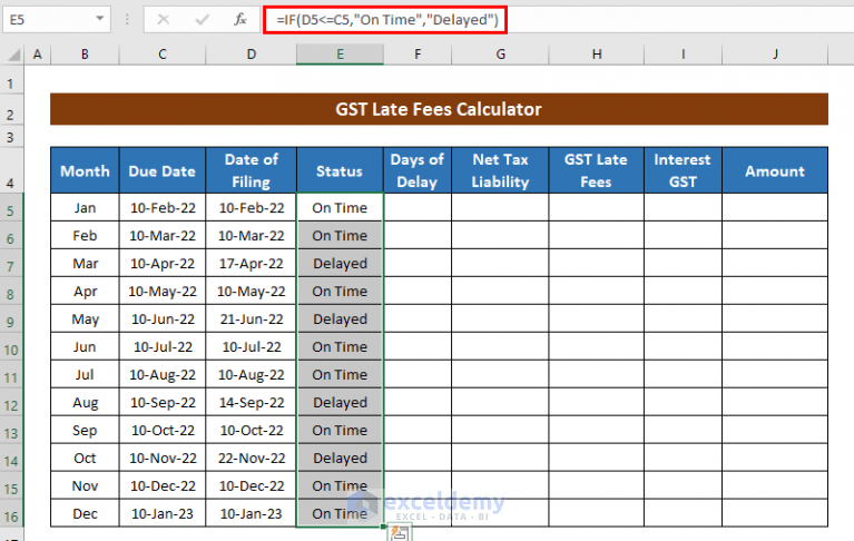 late assignment calculator