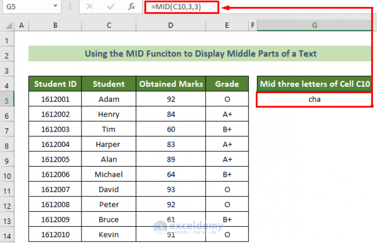 How To Display Text From Another Cell In Excel (4 Suitable Ways)