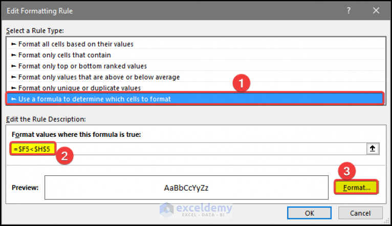 how-to-highlight-cell-if-value-is-less-than-another-cell-in-excel